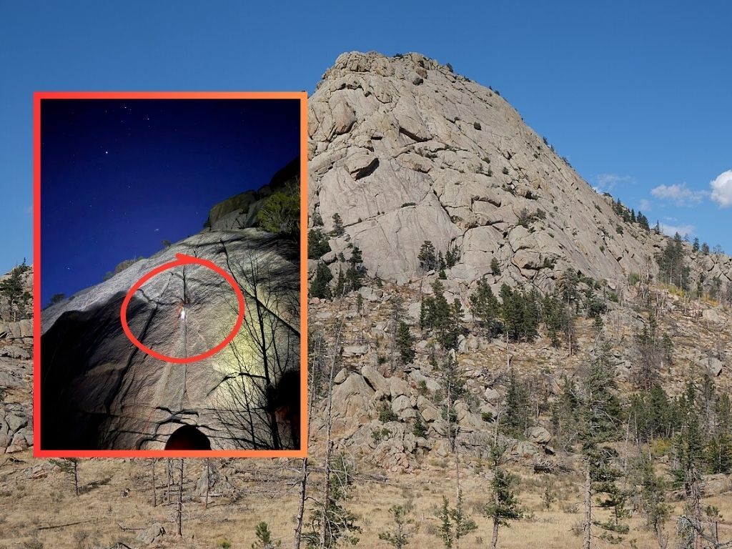 Hiker falls 50 feet in Colorado, landing on ledge 200 feet up cliff face