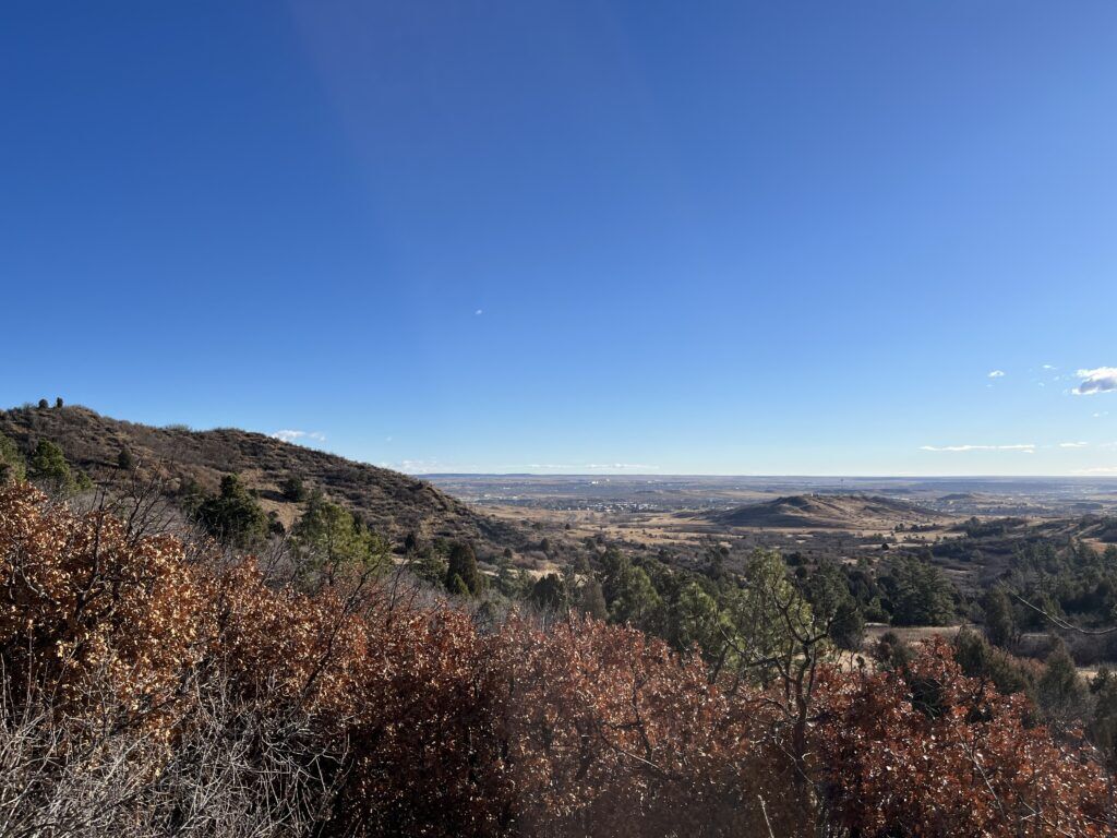 Looking east from Talon Trail at Cheyenne Mountain State Park. Seth Boster, The Gazette