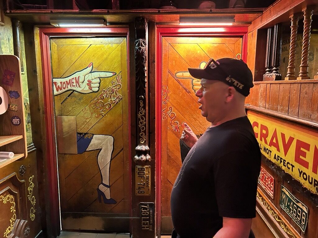 Dark Horse bathrooms