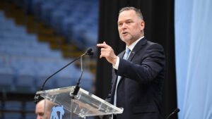 How Nikola Jokic, Michael Malone are connected at North Carolina | The Starting Lineup