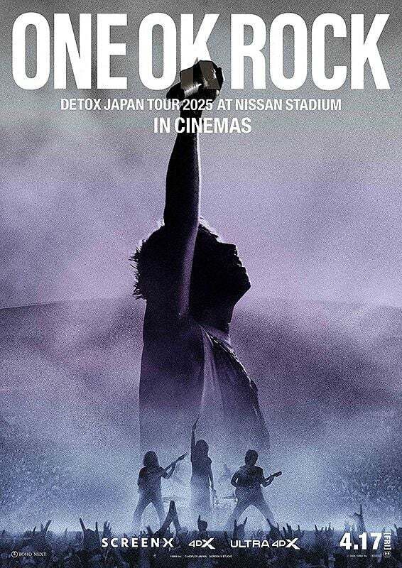 One Ok Rock Detox Japan Tour 2025 At Nissan Stadium In Cinemas