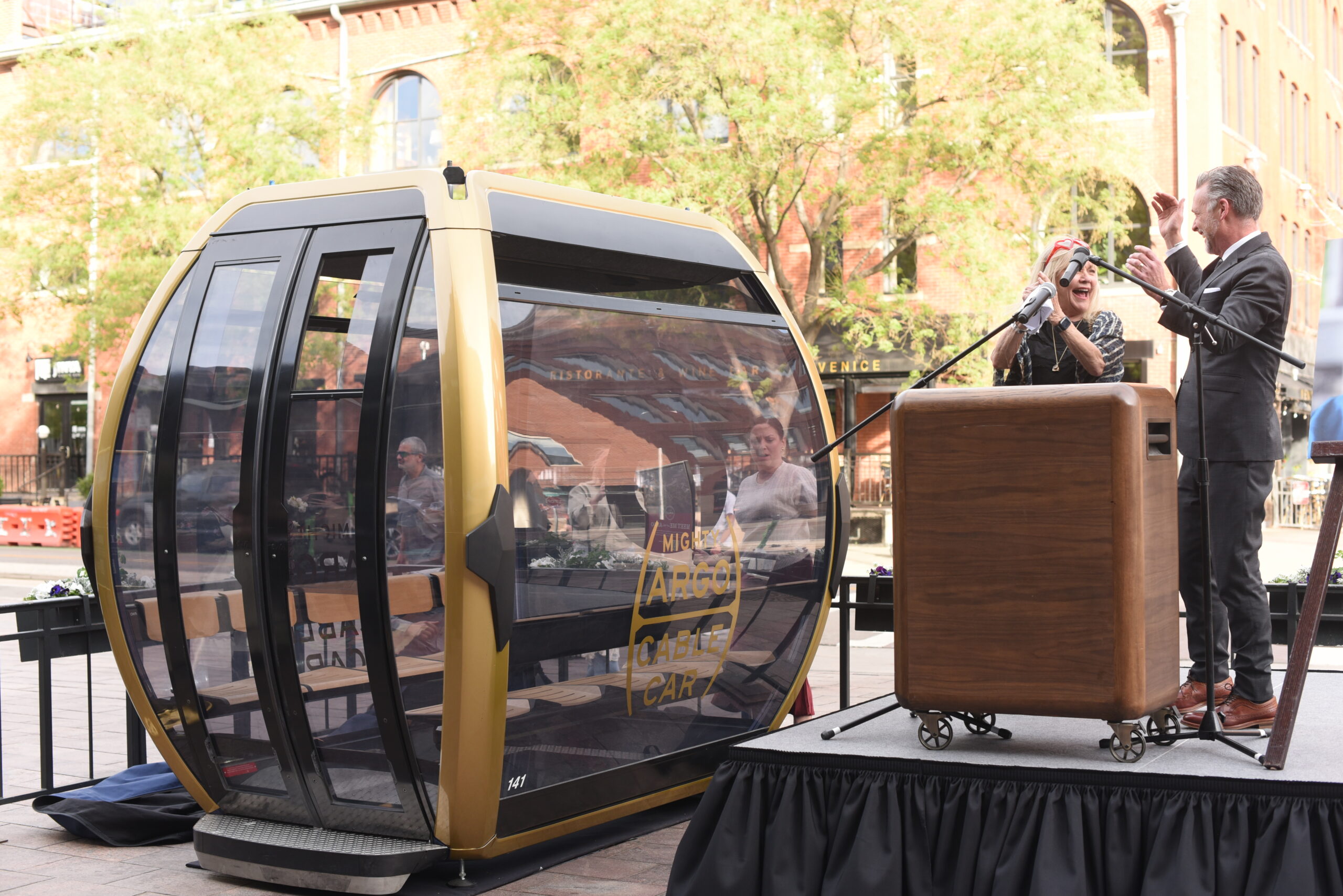 Mighty Argo Cable Car unveiled, capping years of limbo, perseverance