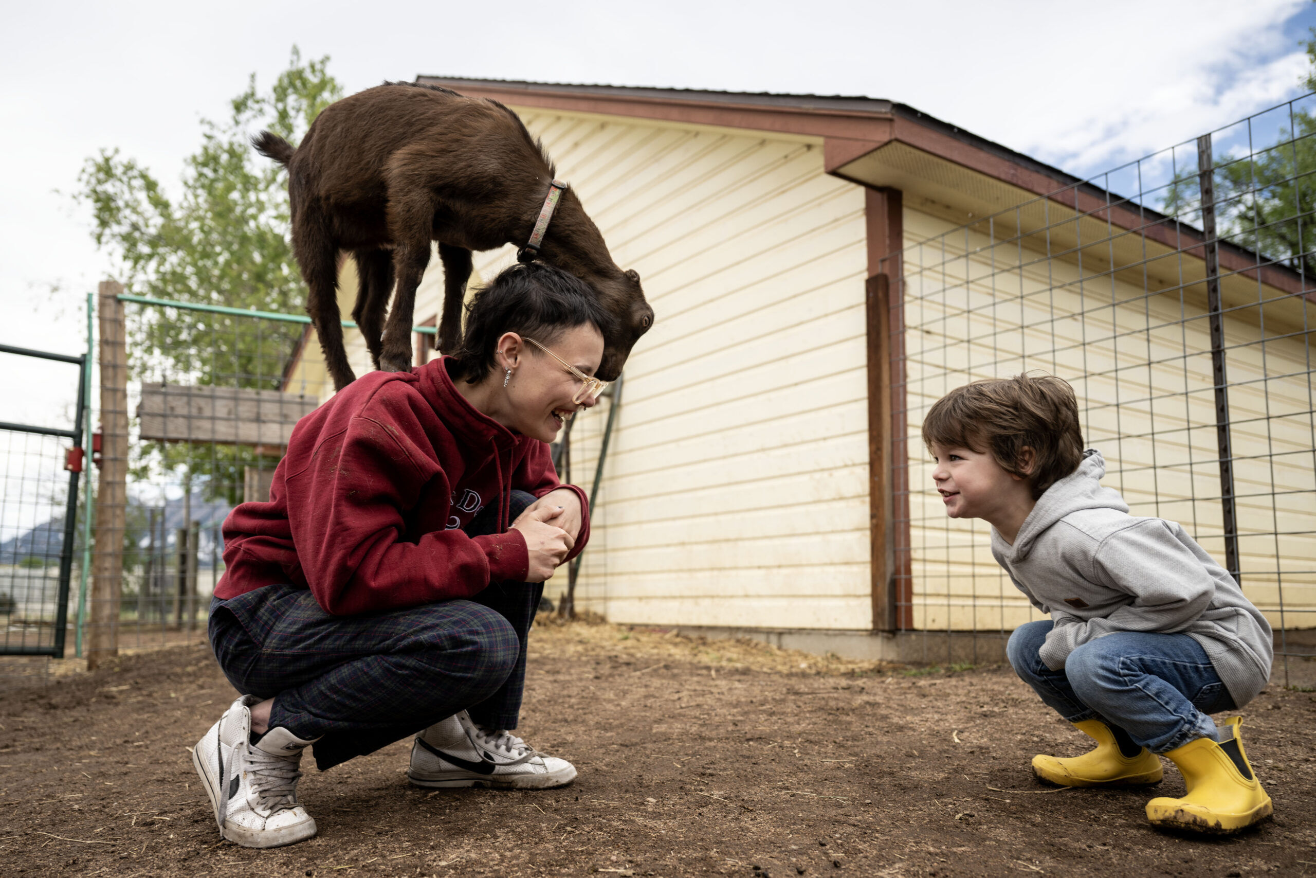 PHOTOS: Feeding Baby Goats at Growing Gardens in Boulder