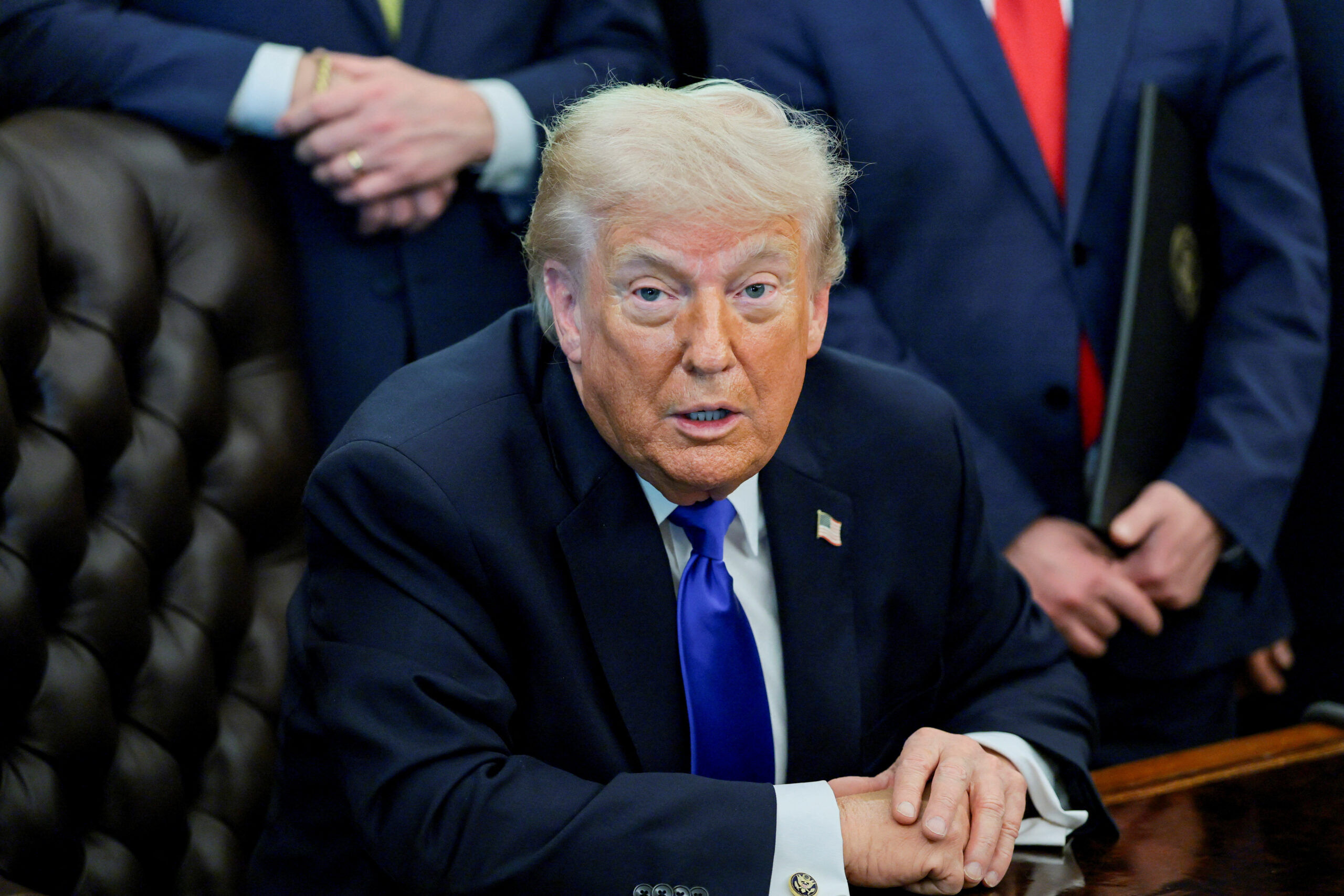 Trump jokes he works out ‘about one minute a day max’
