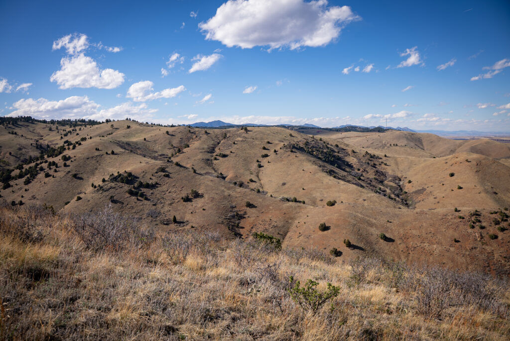 Views from the 347-acre Braun Ranch recently acquired by Jefferson County Parks and Open Space. The acquisition expands the popular Matthews/Winters Park. Photo courtesy Jefferson County Parks and Open Space