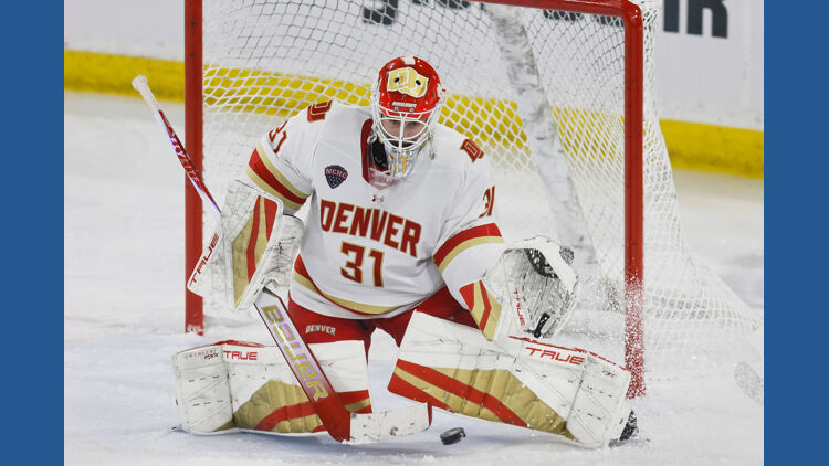 Denver hockey’s Johnny Hicks wins DU Pioneers’ Male Athlete of the Year