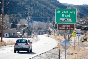 Road to Mount Blue Sky summit set to reopen May 21