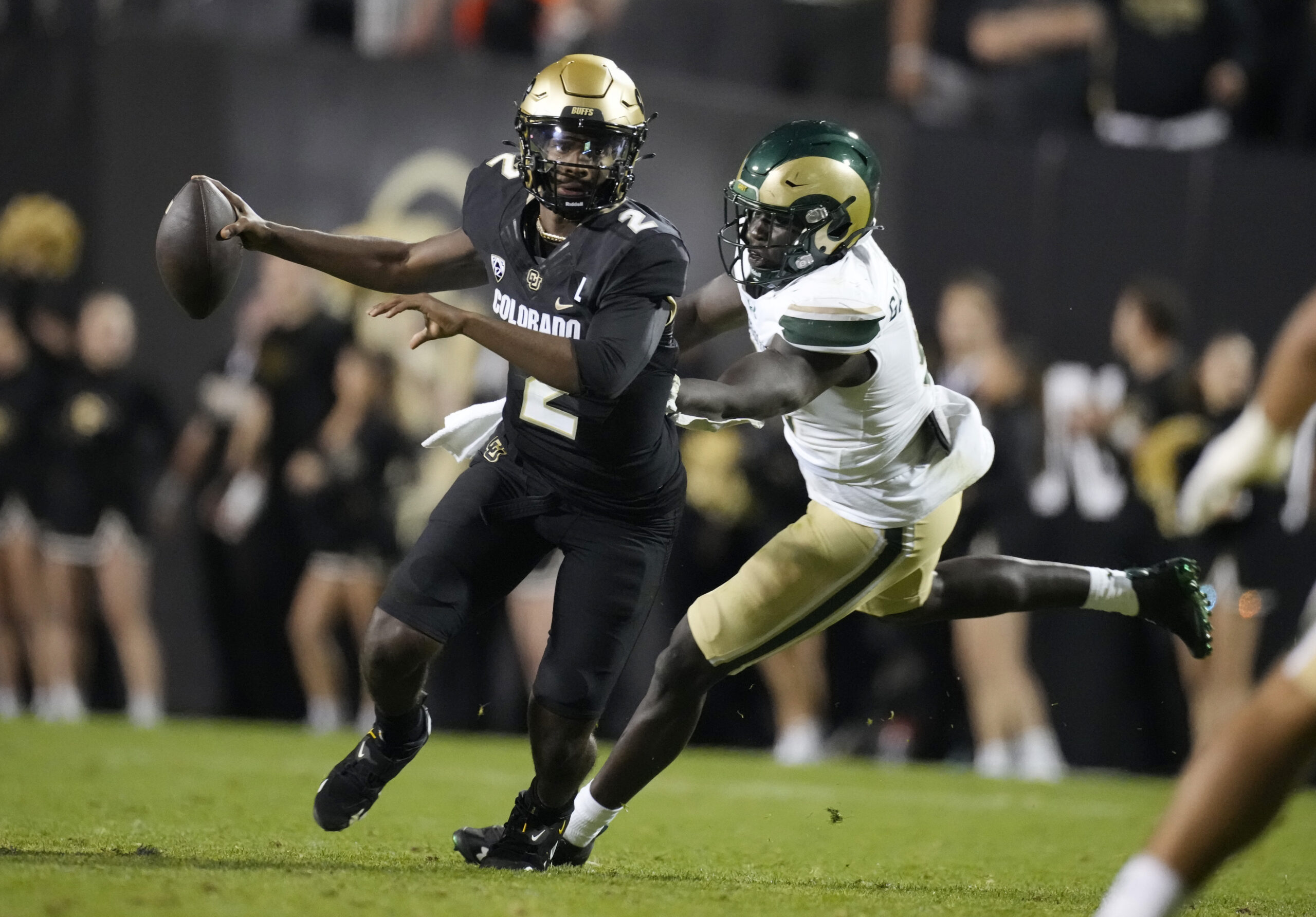 Ex-CSU stalwart Nuer Gatkuoth to play in CFL but says Broncos remain interested down the road