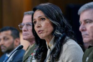 Tulsi Gabbard resigns as director of national intelligence, citing her husband’s health