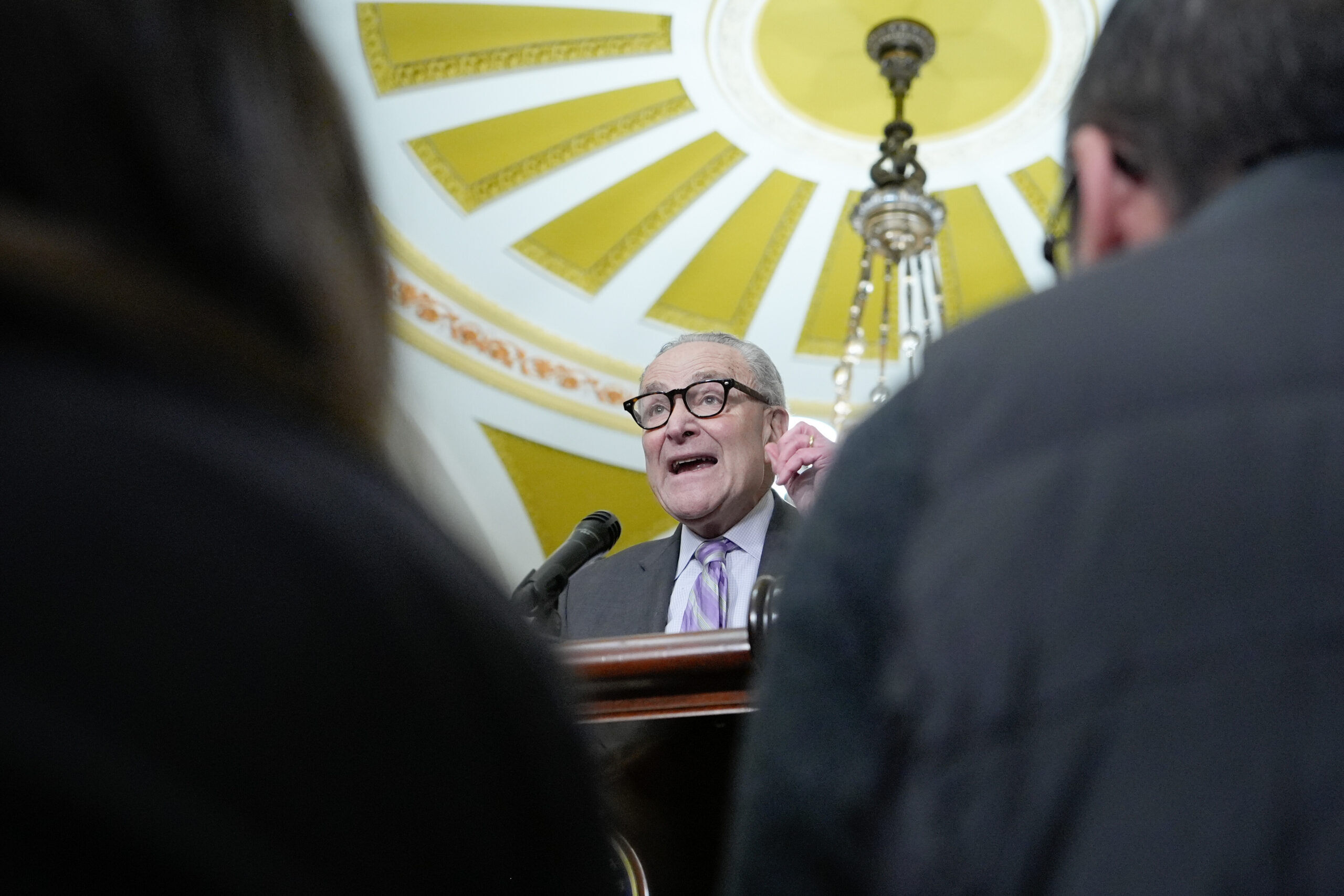 Schumer pledges to support bill to dock senators’ pay during shutdowns