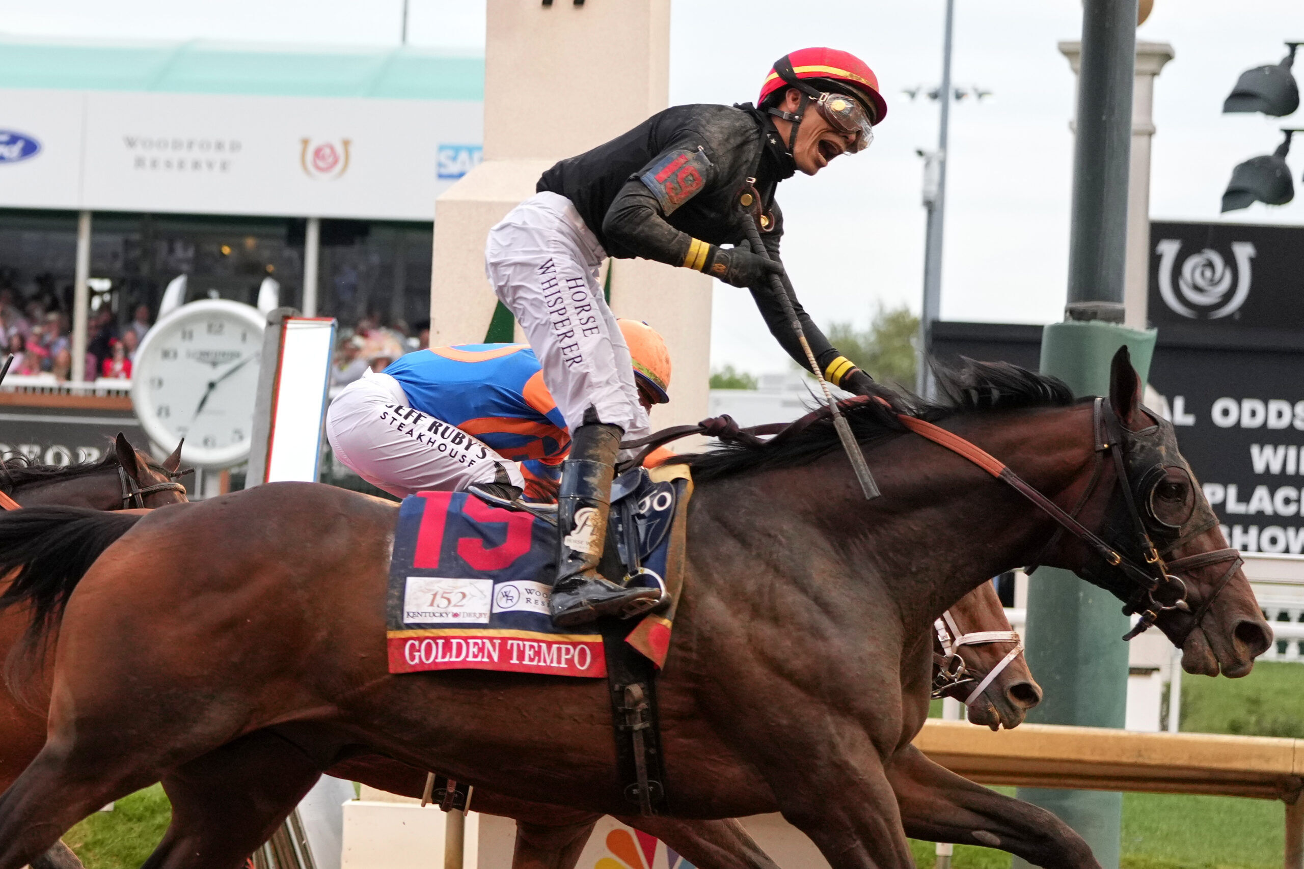 Golden Tempo takes Kentucky Derby; Cherie DeVaux is 1st woman to train its winner