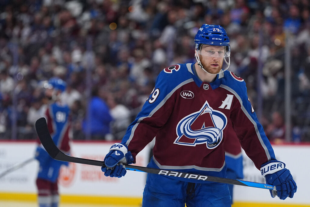 Mark Kiszla: MacKinnon and Avs centers have vanished in Vegas’ diabolical black hole