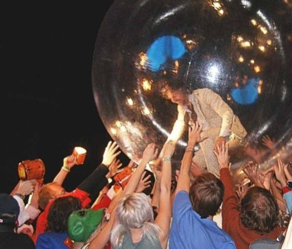 The Flaming Lips, shown in concert at Red Rocks, are returning to Colorado on Saturday (May 30, 2026) for the Outside Days festival on the Auraria campus. (John Moore/Denver Gazette)