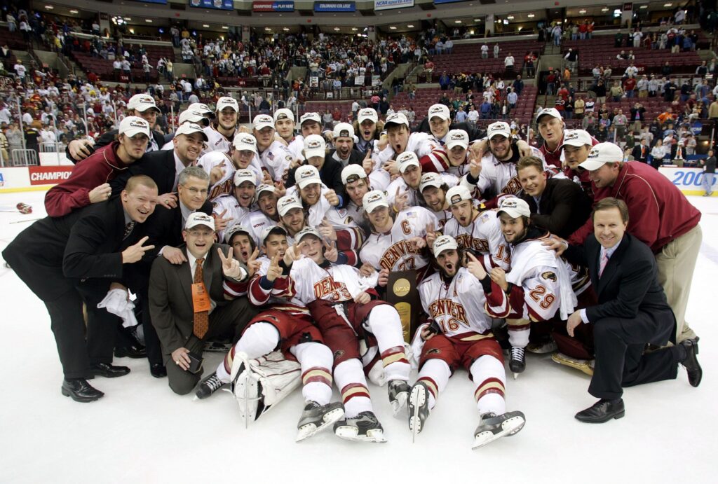 Gwozdecky leads Denver to seventh NCAA hockey championship | April 9, 2005 | Colorado’s Top 150 Sports Moments