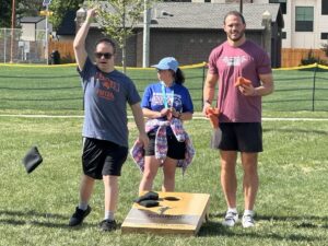 Broncos LB Alex Singleton hosts Special Olympics tournament, talks OTAs