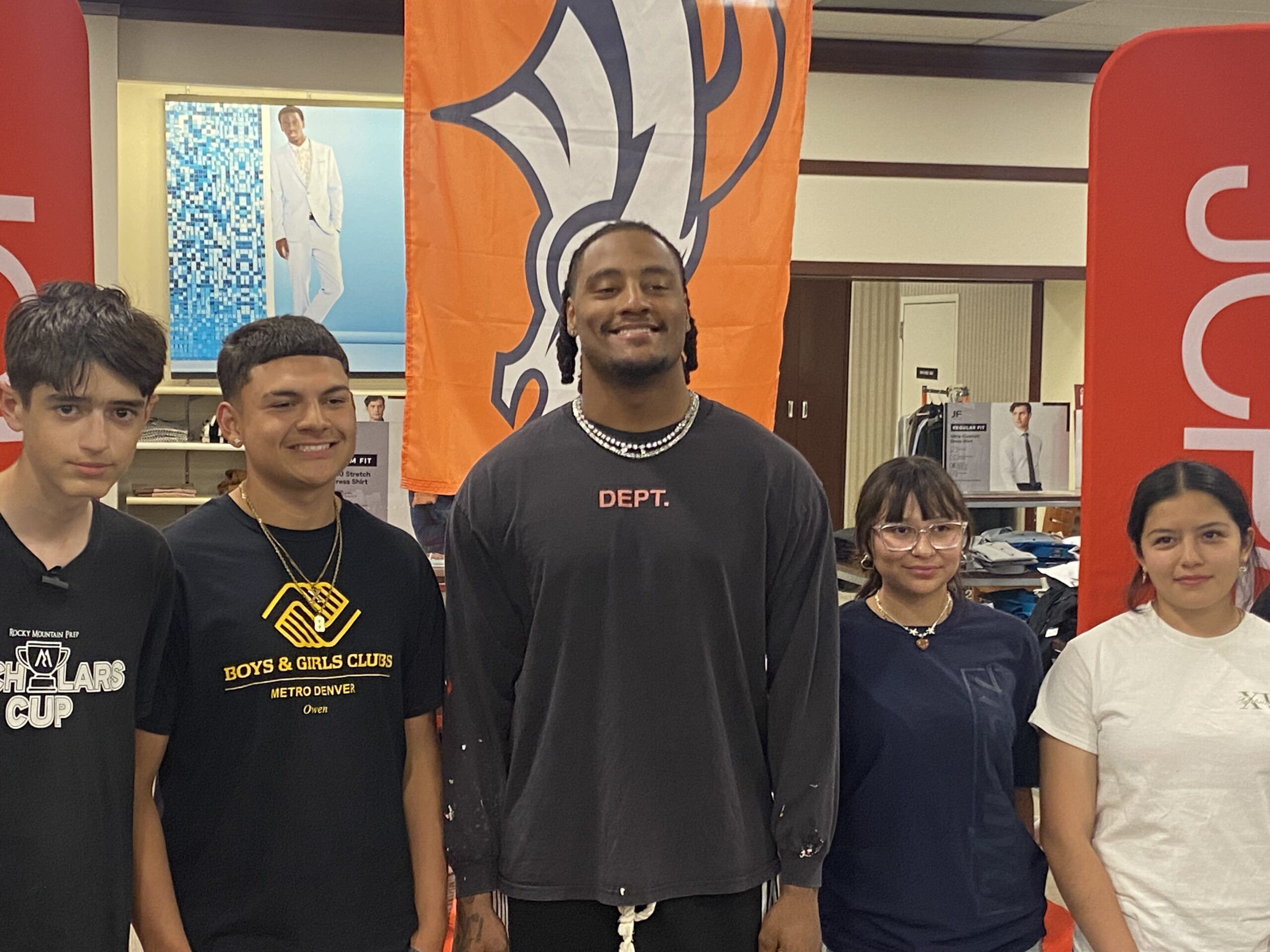 Broncos’ Nik Bonitto provides fashion tips for graduating teens, getting tips to improve game