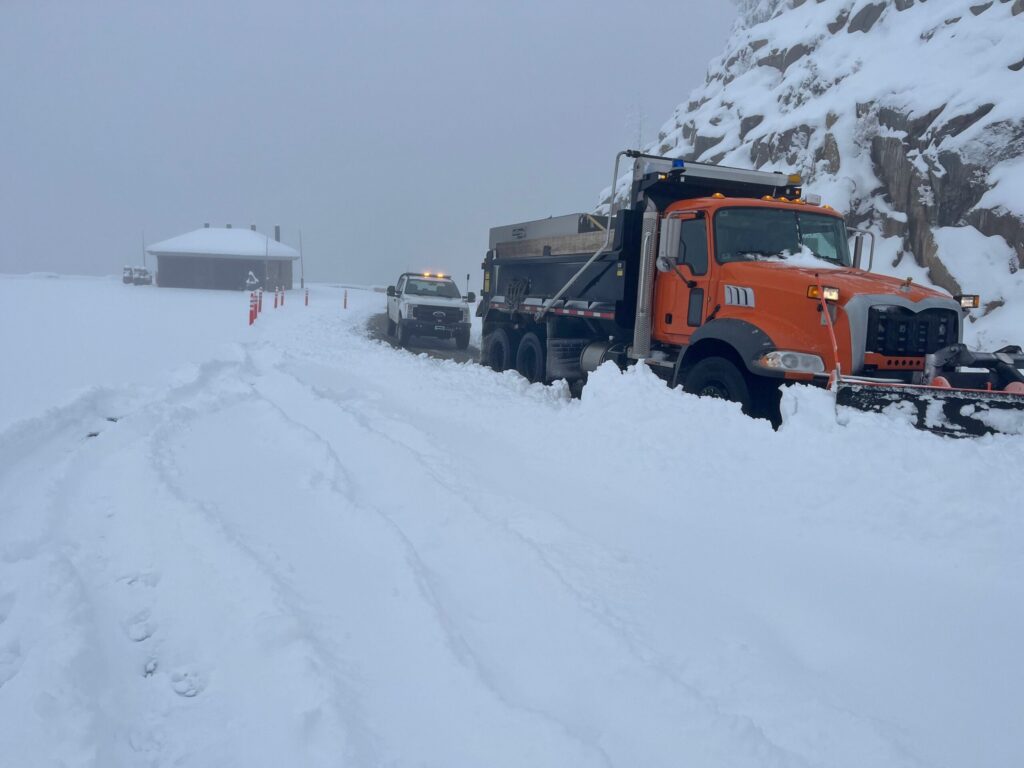 Which high mountain passes will be drivable on Memorial Day weekend?