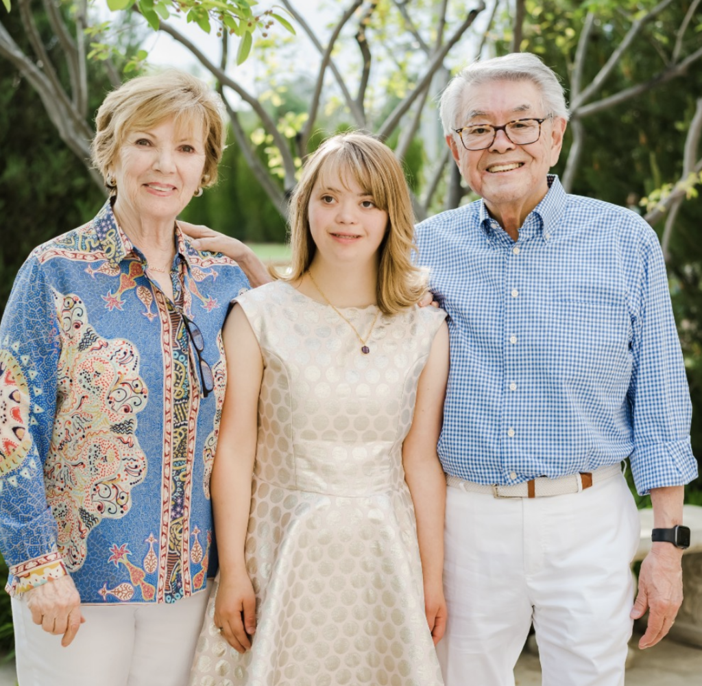 The late Anna Maria Sie, left, with her granddaughter, Sophia, and husband John J. Sie. Anna died of cancer in 2023. (Provided by Sie Family)