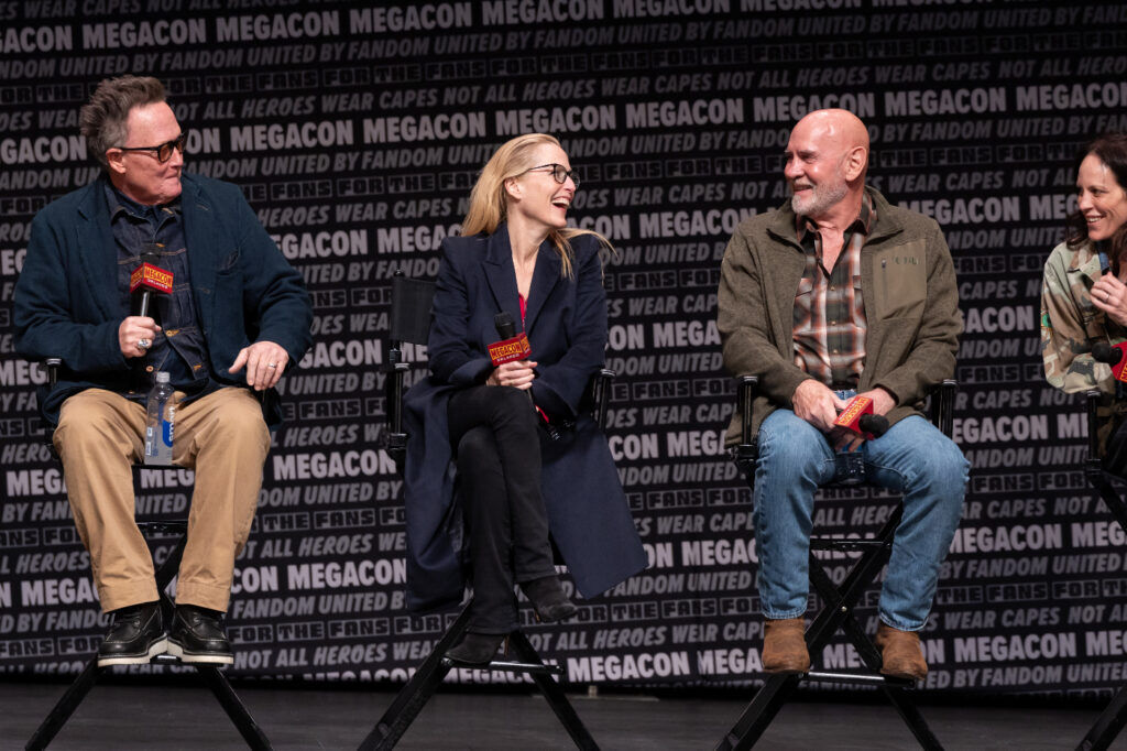 Fan Expo Denver provided this photo og Gillian Anderson and other 'X-Files' stars reuniting at Megacon in Orlando, Fla. An even larger contingent from the show is heading to Denver this weekend. (Fan Expo Denver)