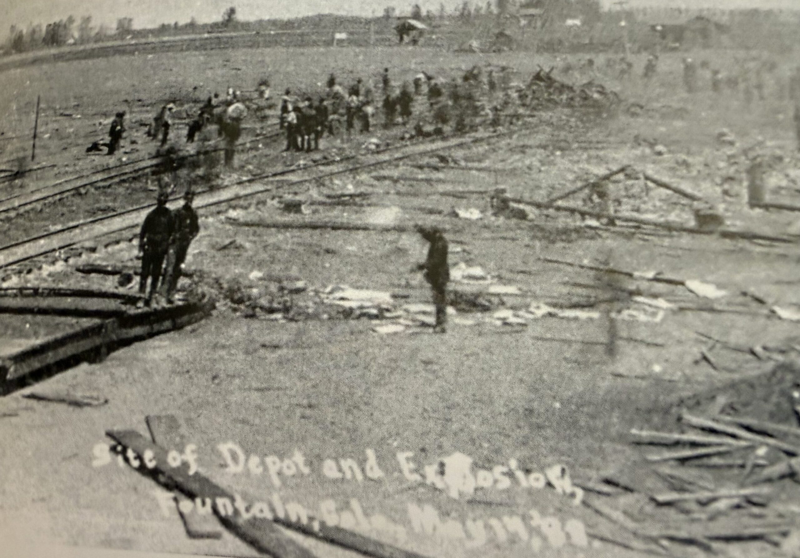 The morning a dynamite train destroyed the town of Fountain in 1888