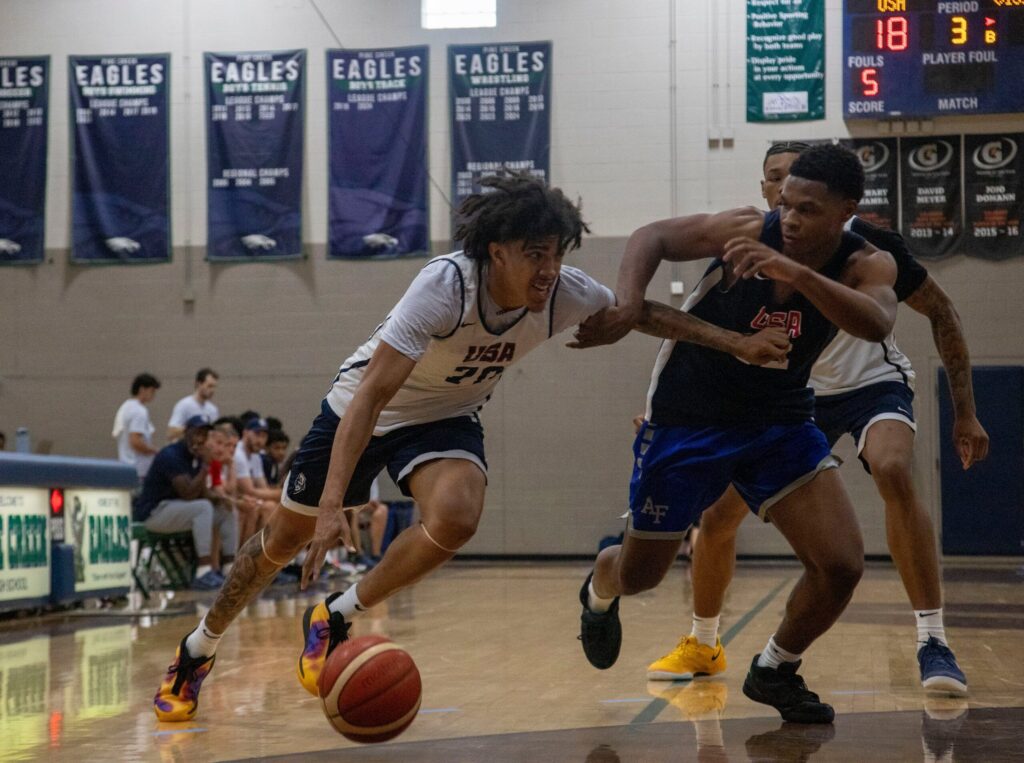 Top U18 boys basketball players vying for spot on Team USA during Colorado Springs training camp