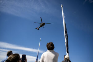 Two crew members rescued from US Apache helicopter downed near Strait of Hormuz