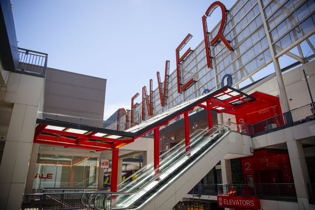 Denver Pavilions, the downtown mall poised for redevelopment, on Friday, June 19, 2026. (Bernadette Berdychowski / The Denver Gazette)