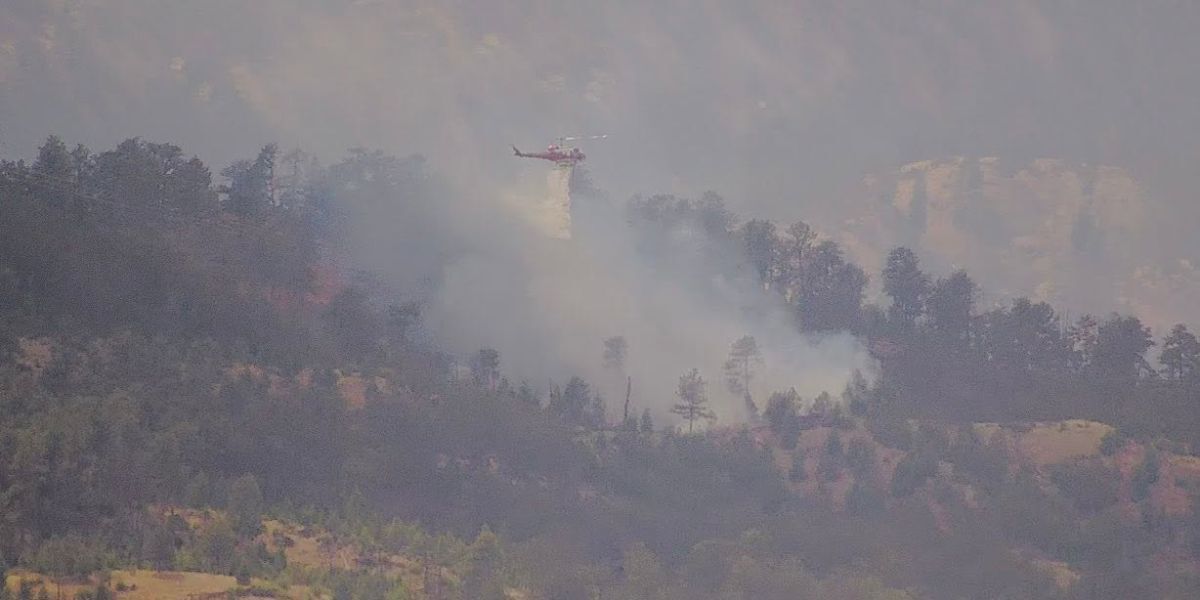AI played a big role in stopping a Colorado wildfire that sparked in rugged terrain
