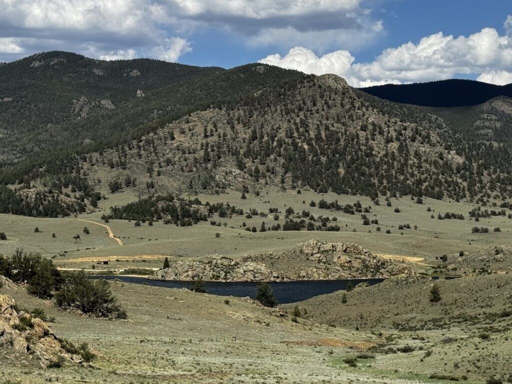 Located in Park County, the Tarryall Reservoir, a 175-acre lake, is seen from County Road 23-A on June 20, 2026. (Luige del Puerto, The Denver Gazette)