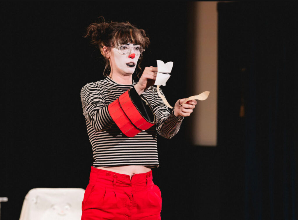 Skeleton Kii at the 2025 Denver Fringe Festival. (Kalen Jesse Photography)
