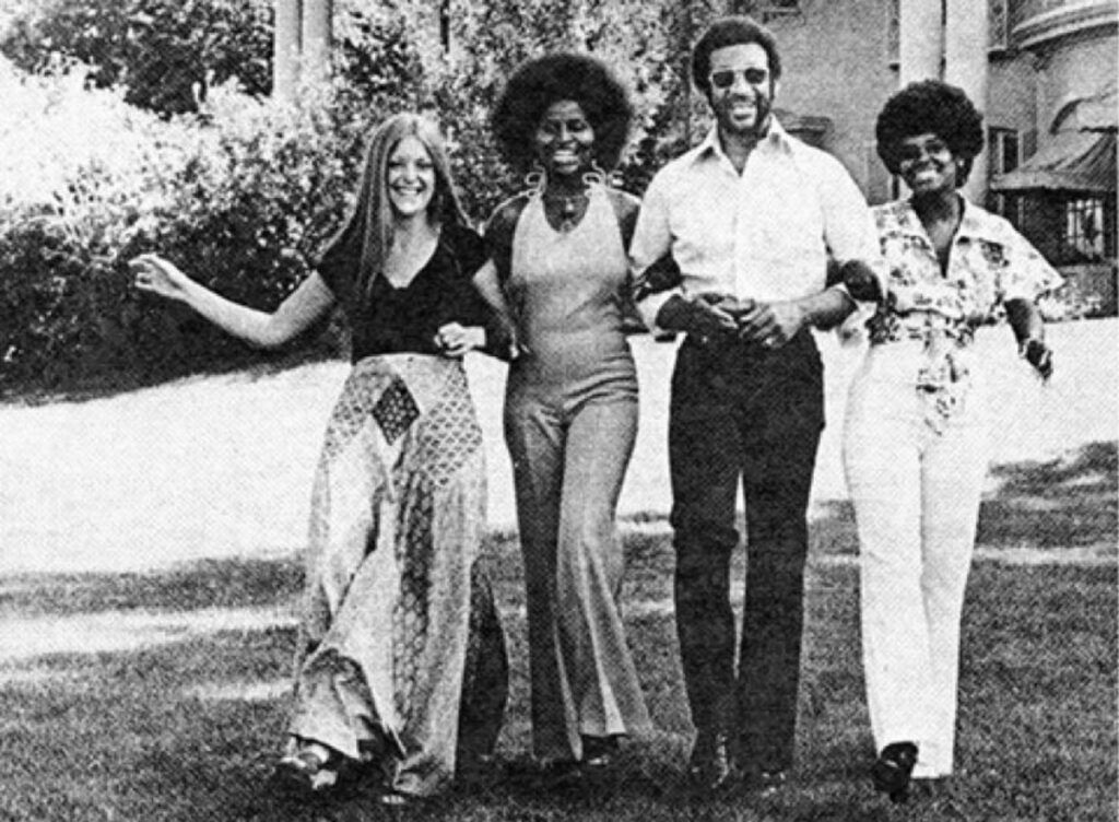 Singer, comedienne and cabaret owner Lannie Garrett, left, was a staple of the Colorado entertainment scene for more than 40 years. She was known for her powerhouse vocals, campy humoe, glamorous style – and her long-running 'The Patsy DeCline Show.' (Courtesy Colorado Music Hall of Fame)