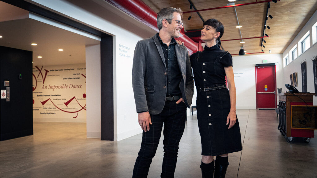 Married partners Garret Ammon and Dawn Fay have tapped into a new audience for ballet with its creative collaborations with local rock bands, among others. (Anthony Grimes)