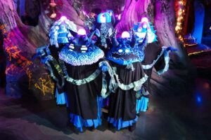 Meow Wolf ready to launch immersive performances with cosmic-costumes and interdimensional dance