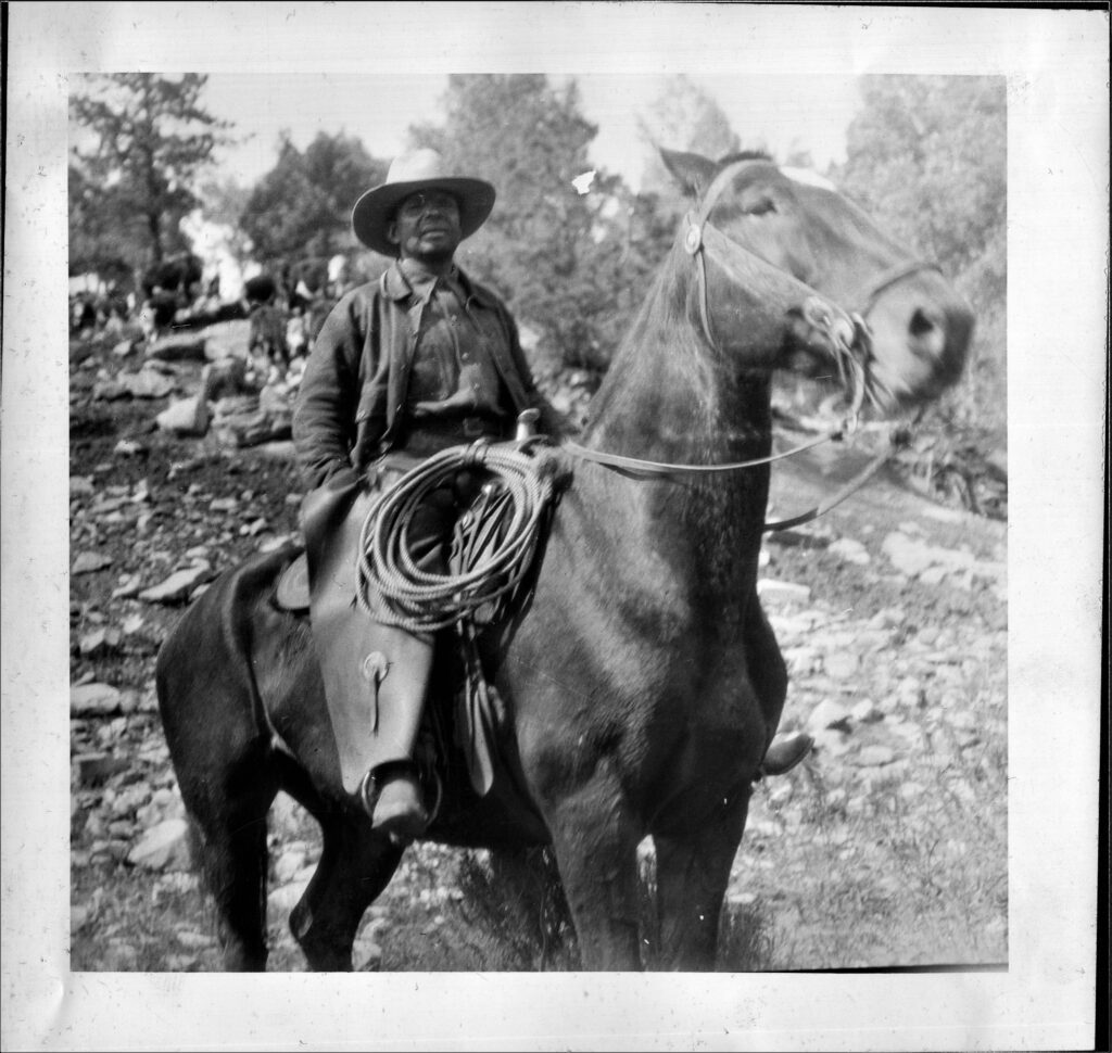 Cowboy on the Front Range. Credit: History Colorado, 92.320.733