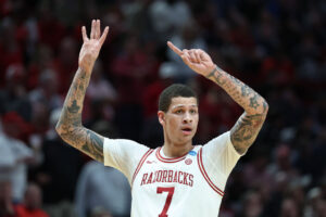 Denver Nuggets select Trevon Brazile with 35th pick, Bryce Hopkins at 49