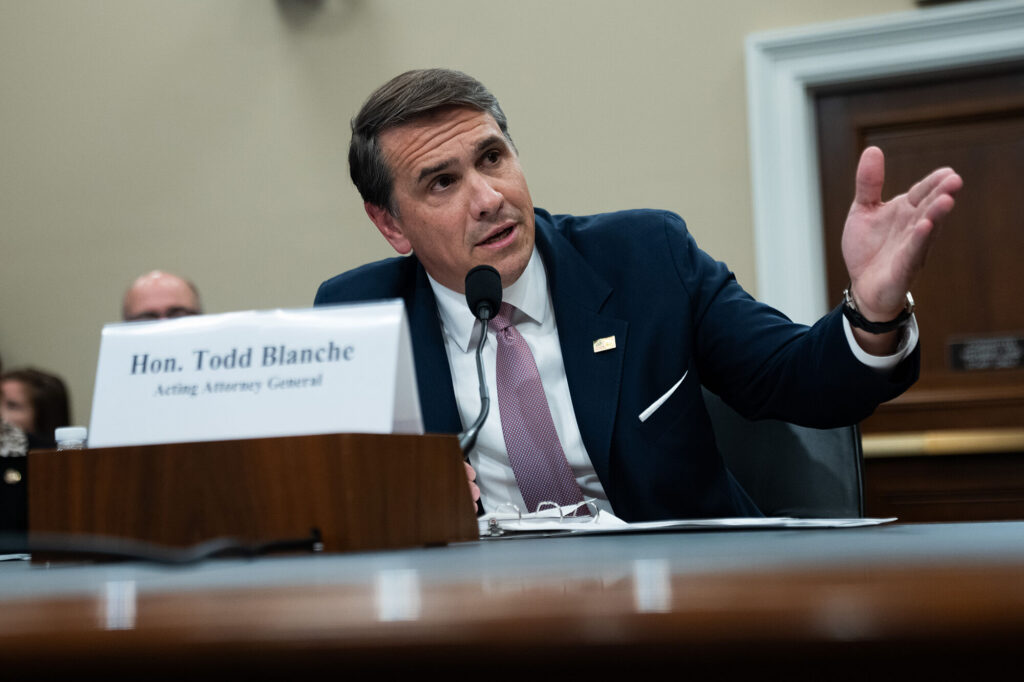 Federal judge wants Todd Blanche to swear in writing anti-weaponization fund won’t be revived