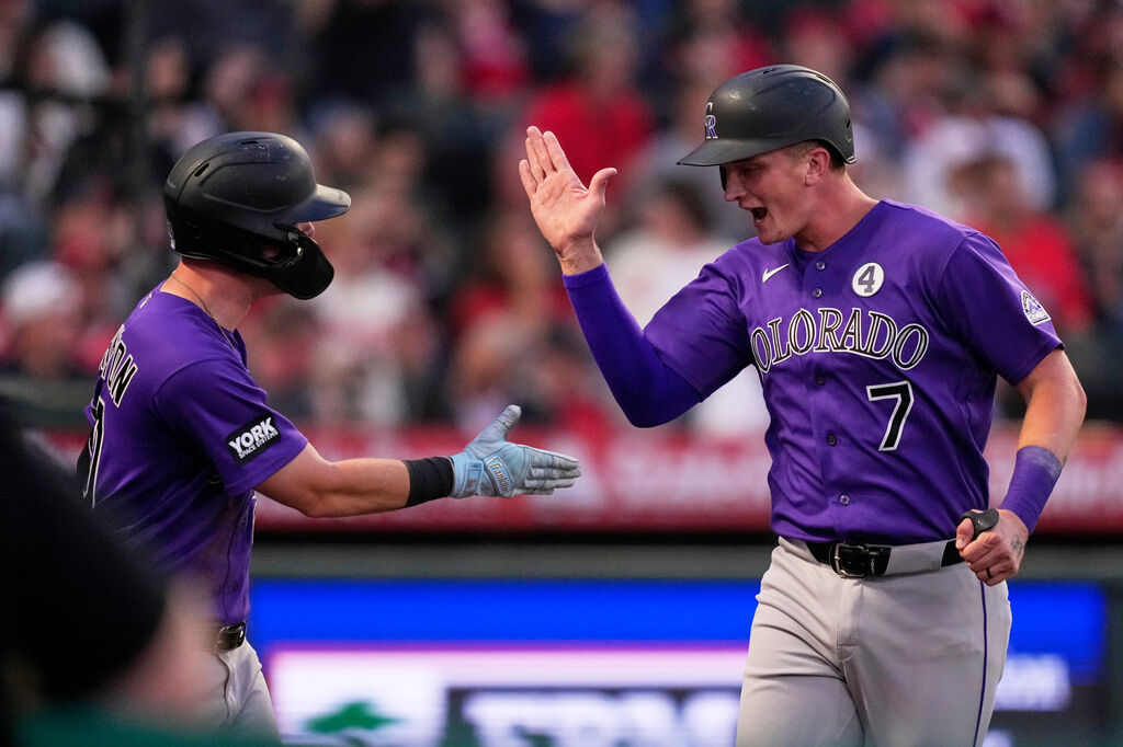 Rockies’ TJ Rumfield wins MLB honor after big May