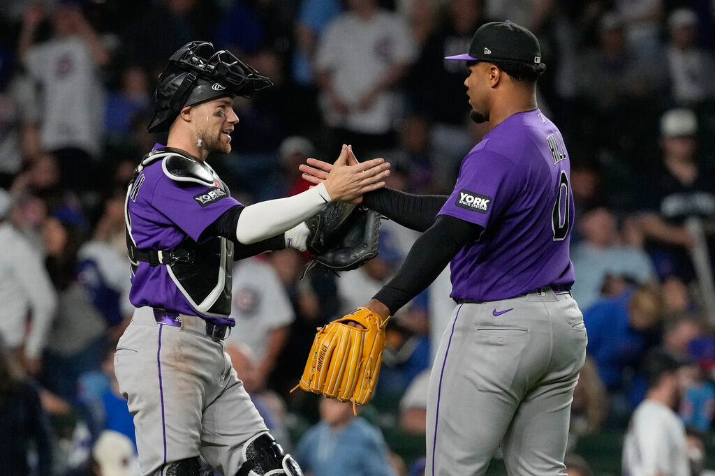Rockies snap 10-game Wrigley Field losing streak, but bullpen woes hover over late innings