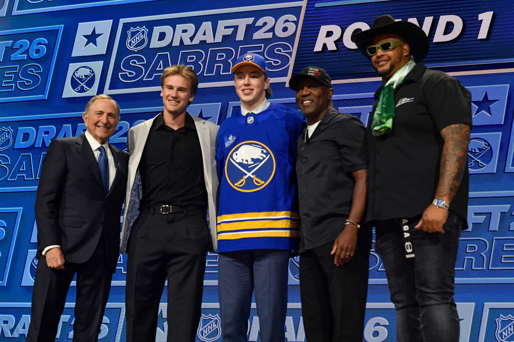 Daxon Rudolph becomes highest-drafted player in Denver Pioneers history at NHL draft