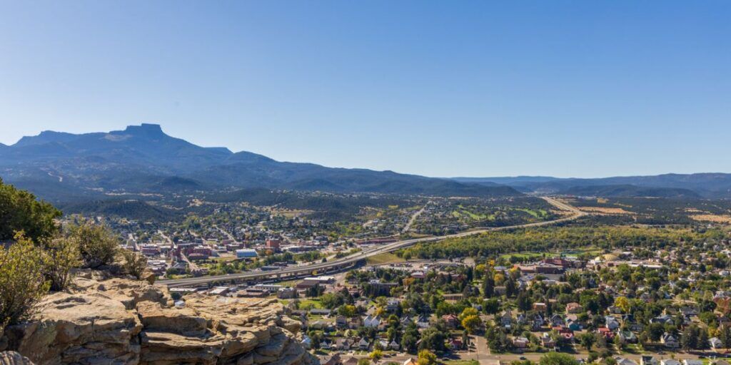 Aerial view of Trinidad.