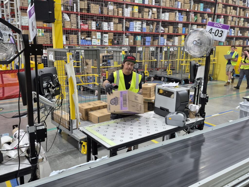 Amazon’s new Same Day Site in Englewood is a maze of fast-moving robots