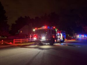 Aurora firefighters rescue dog from deadly house fire