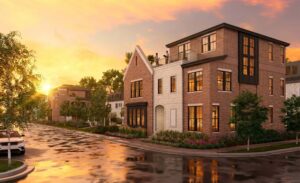 Troubled site in DTC turns a corner with luxury homes