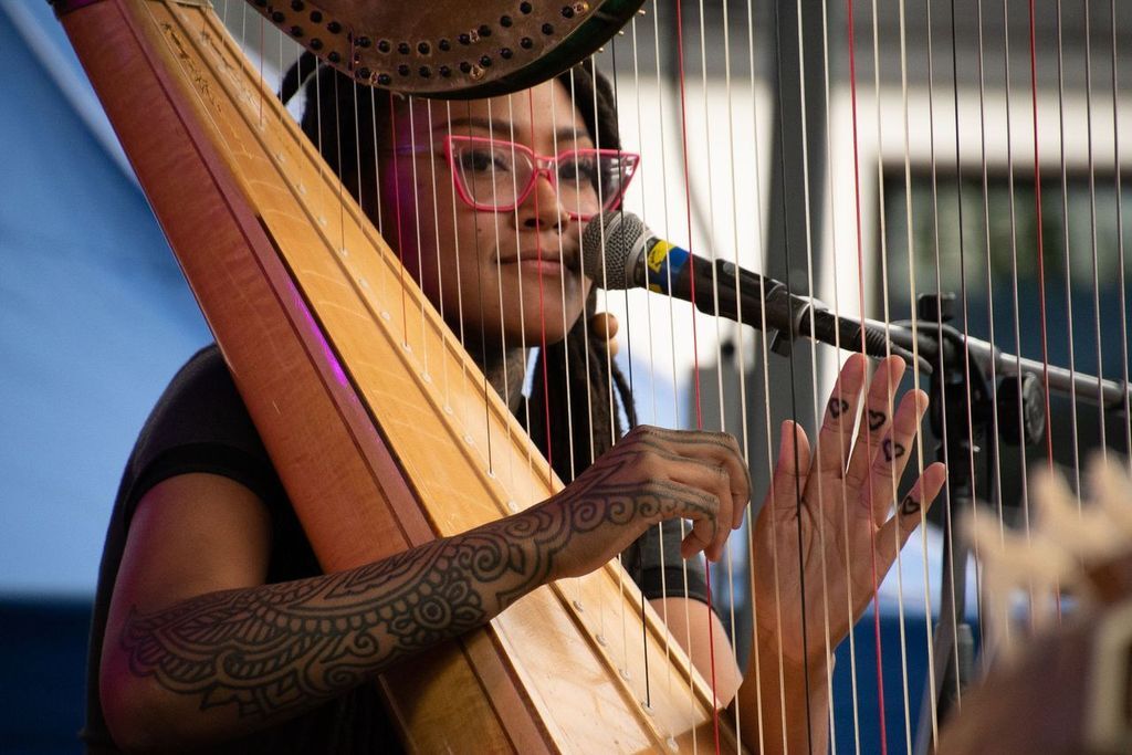 Cherry Creek Arts Festival includes live music performances.