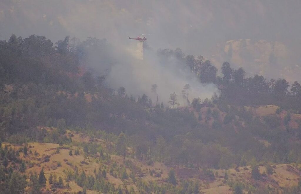 Lightning-caused Douglas County fire reaches 80% containment