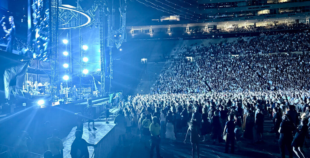 Mumford & Sons drew more than 40,000 to Boulder's Folsom Field on June 6, 2026. (John Moore/Denver Gazette)