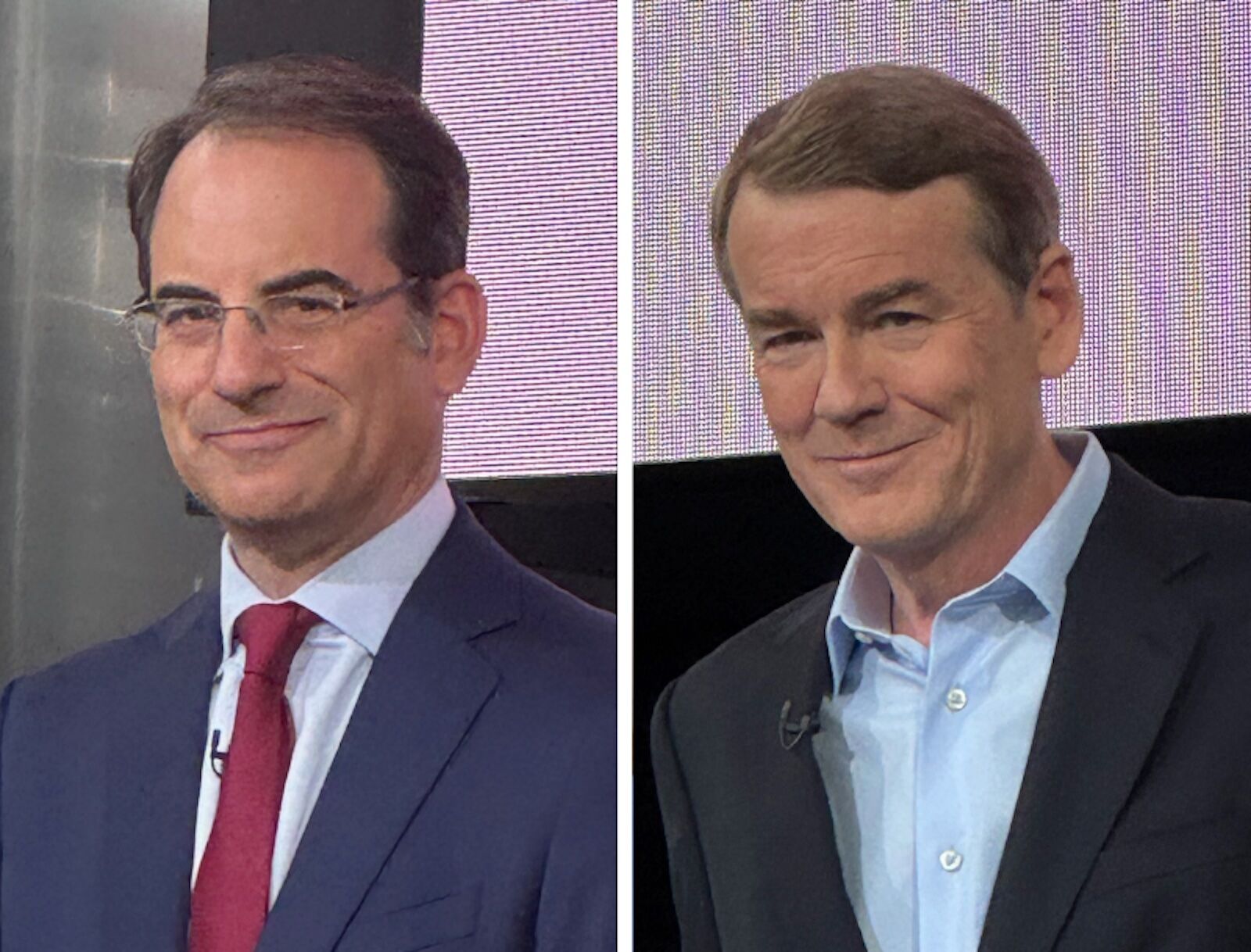 Democrats Bennet, Weiser square off in spirited Colorado gubernatorial primary debate