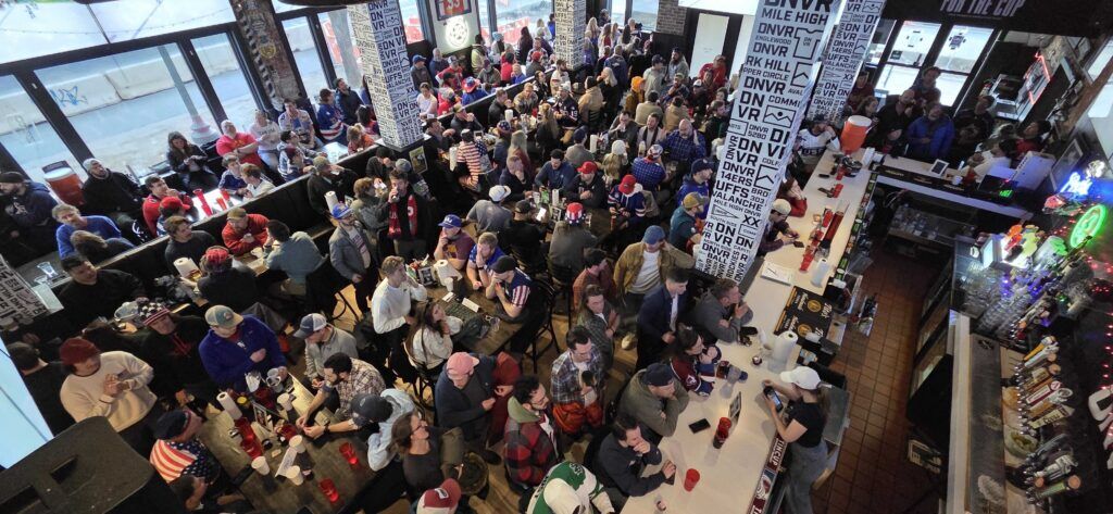 US Soccer fans at DNVR Bar
