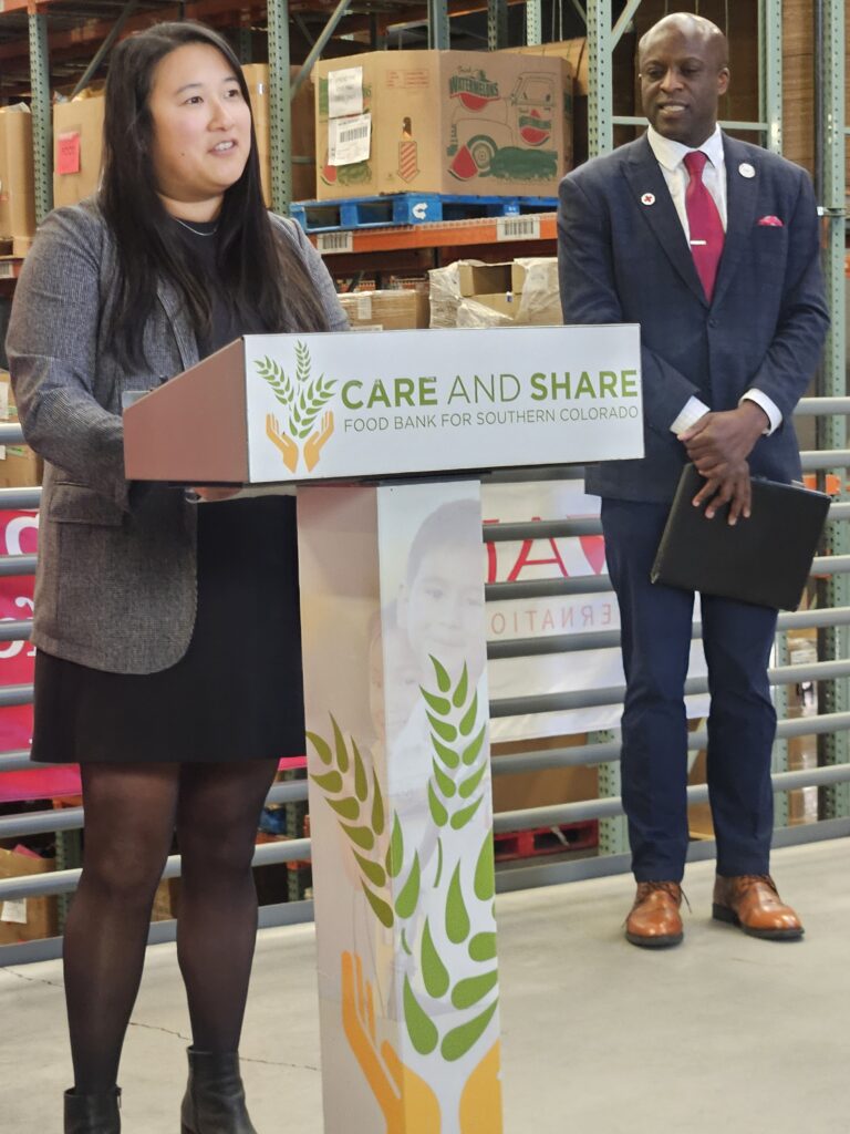 Alex Folsom of Airbnb speaks at Care and Share
