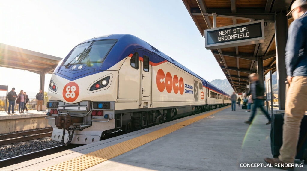 Front Range Passenger Rail plan includes Broncos, Summit FC special stations